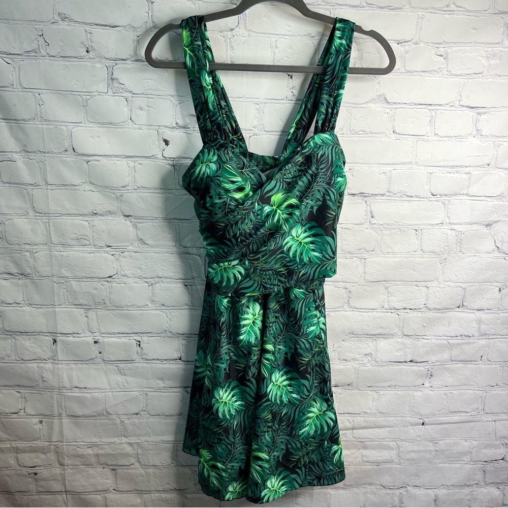 COCOPEAR Swimwear Swimsuit Dress Tropical 4XL NWT